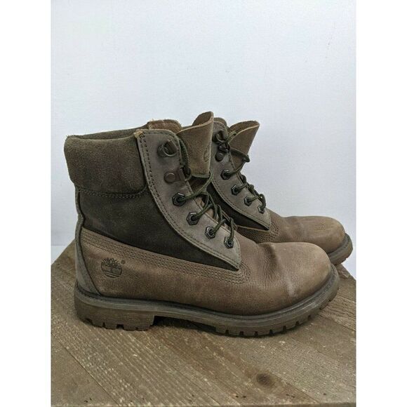 Timberland boots brown size 7.5 anti fatigue - Picture 1 of 12